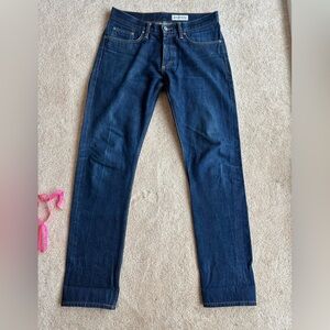 Gustin selvedge indigo denim jeans- made in USA SF CA!